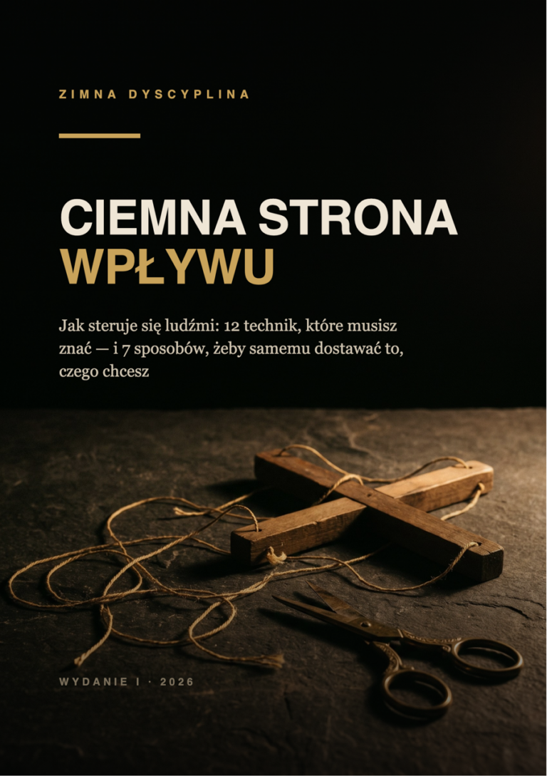 Okładka ebooka Ciemna Strona Wpływu